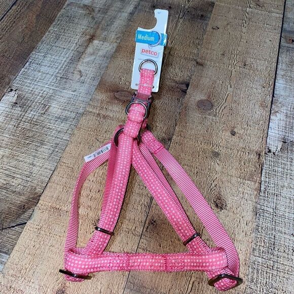 Nwt pink polka dot dog harness - Picture 1 of 7